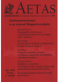 Pelyach István - Aetas 2016/1.