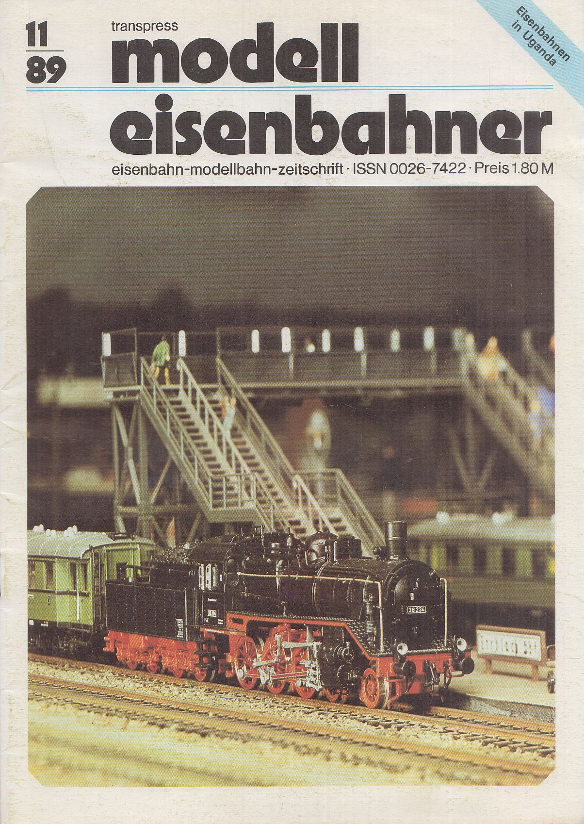 Wolf-Dietger Machel - Modelleisenbahner 1989/11.