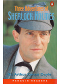 Sir Arthur Conan Doyle,David Maule - Three Adventures of Sherlock Holmes - Level 4