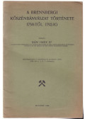 Bán Imre - A brennbergi kőszénbányászat története (dedikált)
