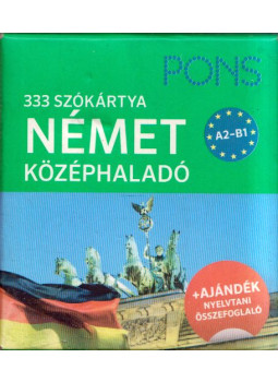 - Pons 333 szókártya - Német középhaladó - Pons 333 szókártya - Német középhaladó, null 0 antikvár könyv