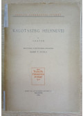 Szabó T. Attila - Kalotaszeg helynevei I. - Adatok