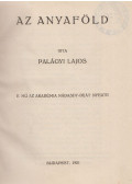 Palágyi Lajos - Az anyaföld