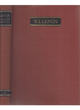 Lenin, Vlagyimir Iljics - Lenin összes művei 11. kötet Lenin, Vlagyimir Iljics - Lenin összes művei 11. kötet, Budapest 1966 antikvár könyv