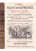 Publius Ovidius Naso - Les Metamorphoses d'Ovide IV.