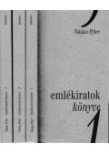 Nádas Péter - Emlékiratok könyve 1-3. (dedikált)