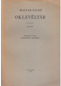 Scheiber Sándor - Magyar-zsidó oklevéltár IX. kötet