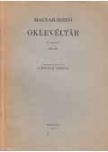 Scheiber Sándor - Magyar-zsidó oklevéltár XI. kötet