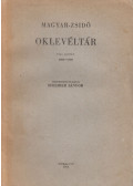 Scheiber Sándor - Magyar-zsidó oklevéltár VIII. kötet