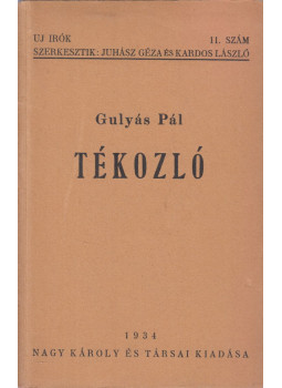 Gulyás Pál - Tékozló Gulyás Pál - Tékozló, Debrecen 1934 antikvár könyv