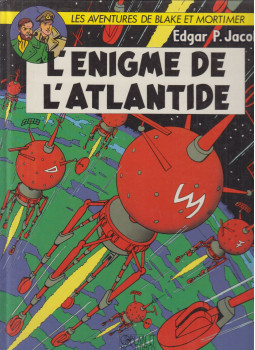 Edgar P. Jacobs - L'Énigme de l'Atlantide Edgar P. Jacobs - L'Énigme de l'Atlantide, Bruxelles 1988 antikvár könyv