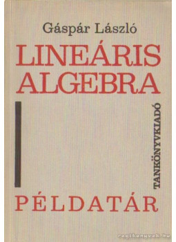 Gáspár László - Lineáris algebra példatár Gáspár László - Lineáris algebra példatár, Budapest 1970 antikvár könyv