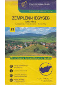 Cartographia - Zempléni-hegység turistatérkép (déli rész) 1:40000