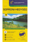 Cartographia Kiadó - Soproni-hegység turistatérkép 1:40000