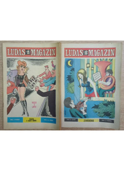 Földes György - Ludas Magazin 1973/8., 11. számok Földes György - Ludas Magazin 1973/8., 11. számok, Budapest 1973 antikvár könyv