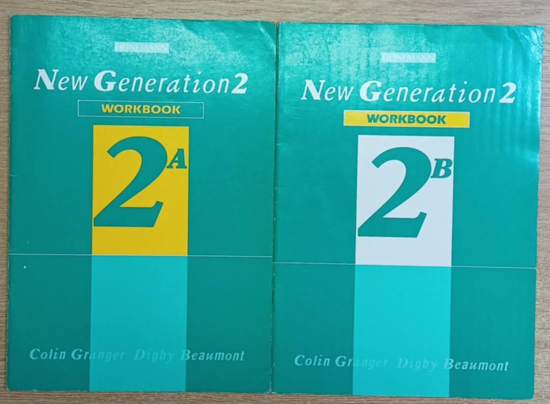 Colin Granger, Digby Beaumont - New Generation 2 workbook 2A - 2B Colin Granger, Digby Beaumont - New Generation 2 workbook 2A - 2B, null 1987 antikvár könyv