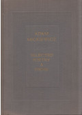 Adam Mickiewicz - Selected Poetry & Prose