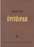 Lux László - Magyar Építőipar 1953/9.