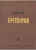 Lux László - Magyar Építőipar 1953/8.