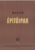 Lux László - Magyar Építőipar 1953/10.