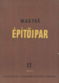 Lux László - Magyar Építőipar 1953/11.