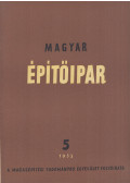 Lux László - Magyar Építőipar 1953/5.