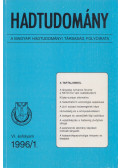 Horváth István - Hadtudomány VI. évfolyam 1996/1.
