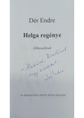 Dér Endre - Helga regénye (dedikált)