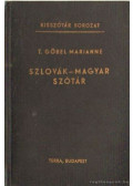 T. Gőbel Marianne - Szlovák-magyar szótár