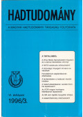 Dr. Szabó József - Hadtudomány 1996/3.