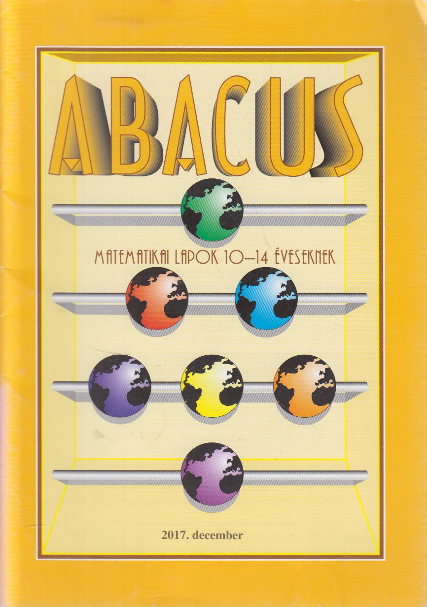 Magyar Zsolt - Abacus 2017. december Magyar Zsolt - Abacus 2017. december, Budapest 2017 antikvár könyv