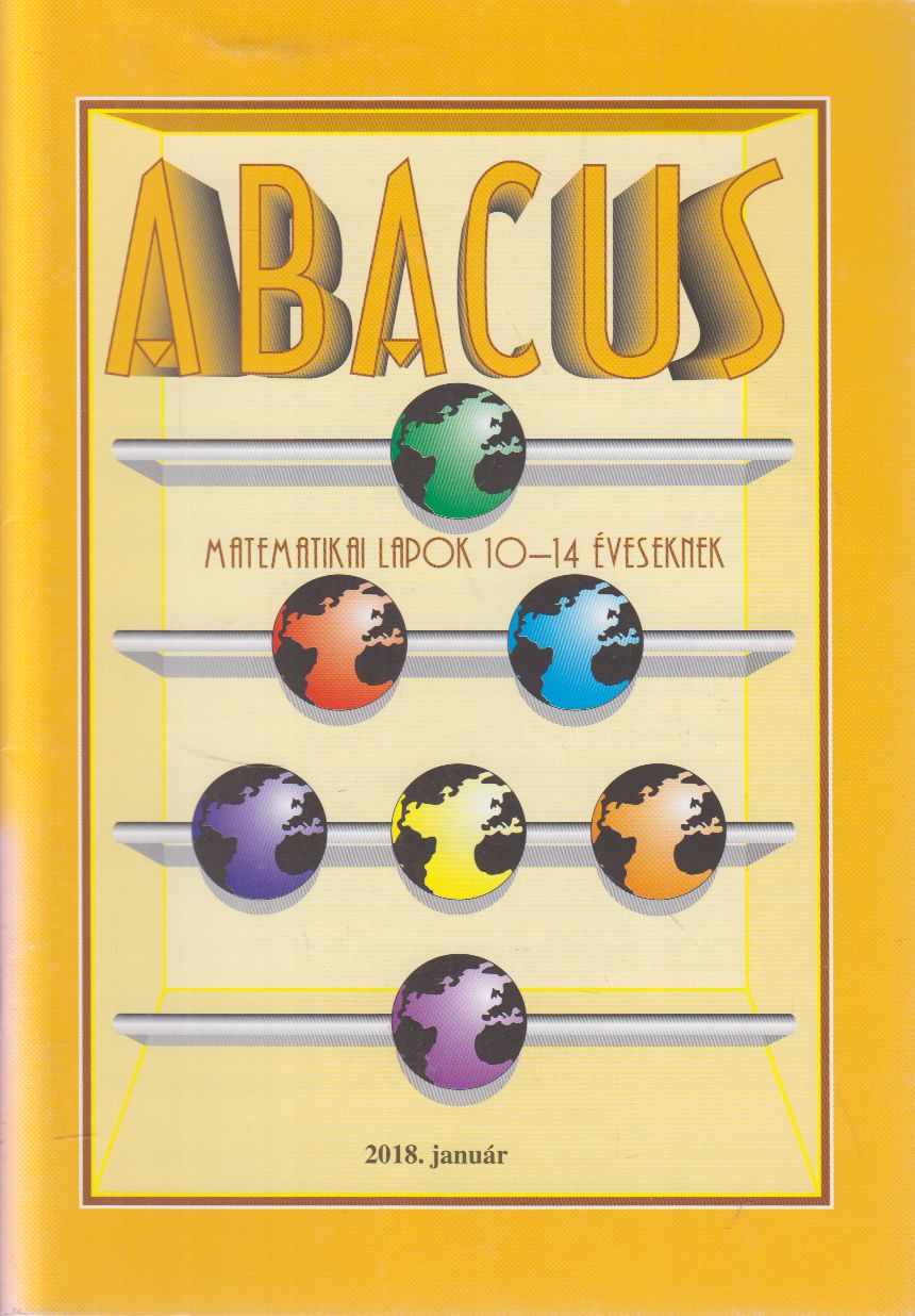 Magyar Zsolt - Abacus 2018. január Magyar Zsolt - Abacus 2018. január, Budapest 2018 antikvár könyv