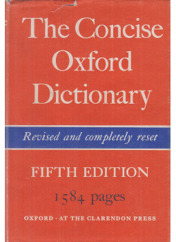 F. G. Fowler, H. W. Fowler - The Concise Oxford Dictionary of Current English F. G. Fowler, H. W. Fowler - The Concise Oxford Dictionary of Current English, Oxford 1969 antikvár könyv