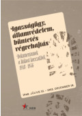 Bank Barbara, Estók József - Igazságügy, államvédelem, büntetés-végrehajtás 1.