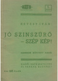 Hevesy Iván - Jó színszűrő - szép kép