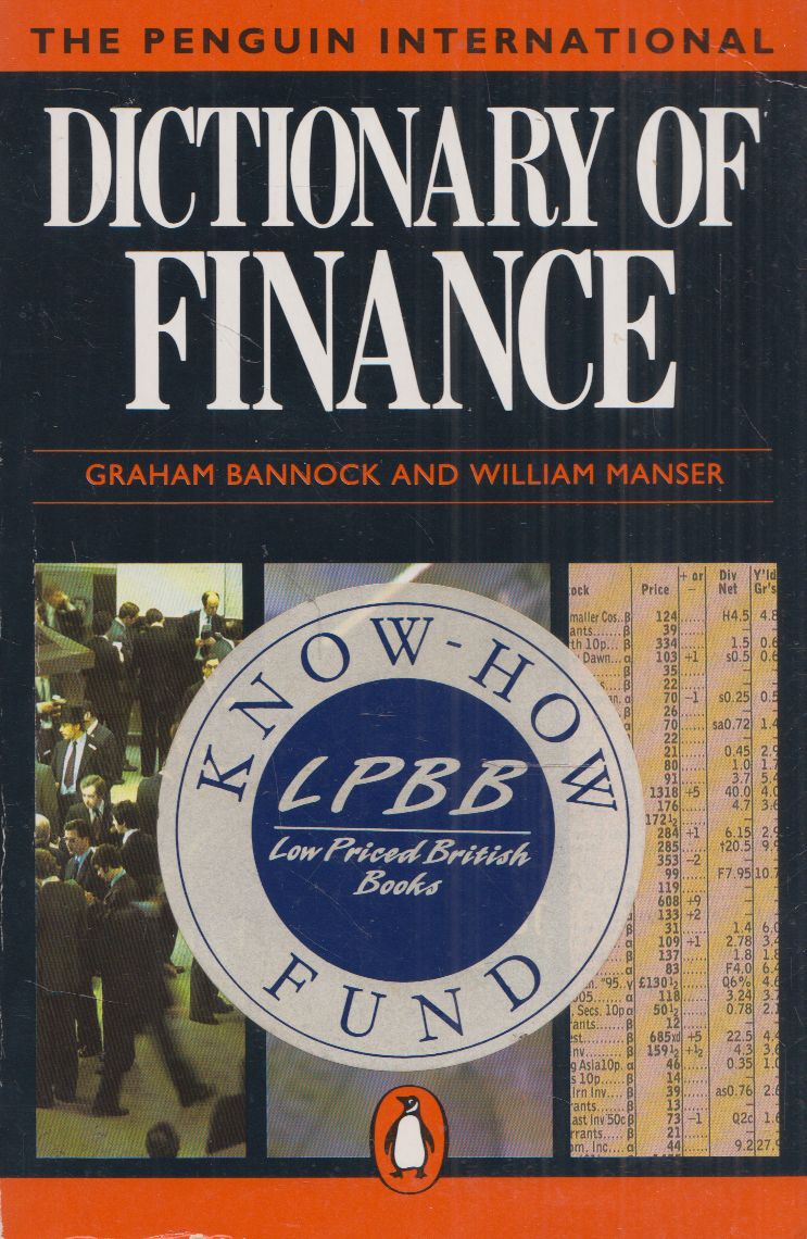 - The Penguin International Dictionary of Finance