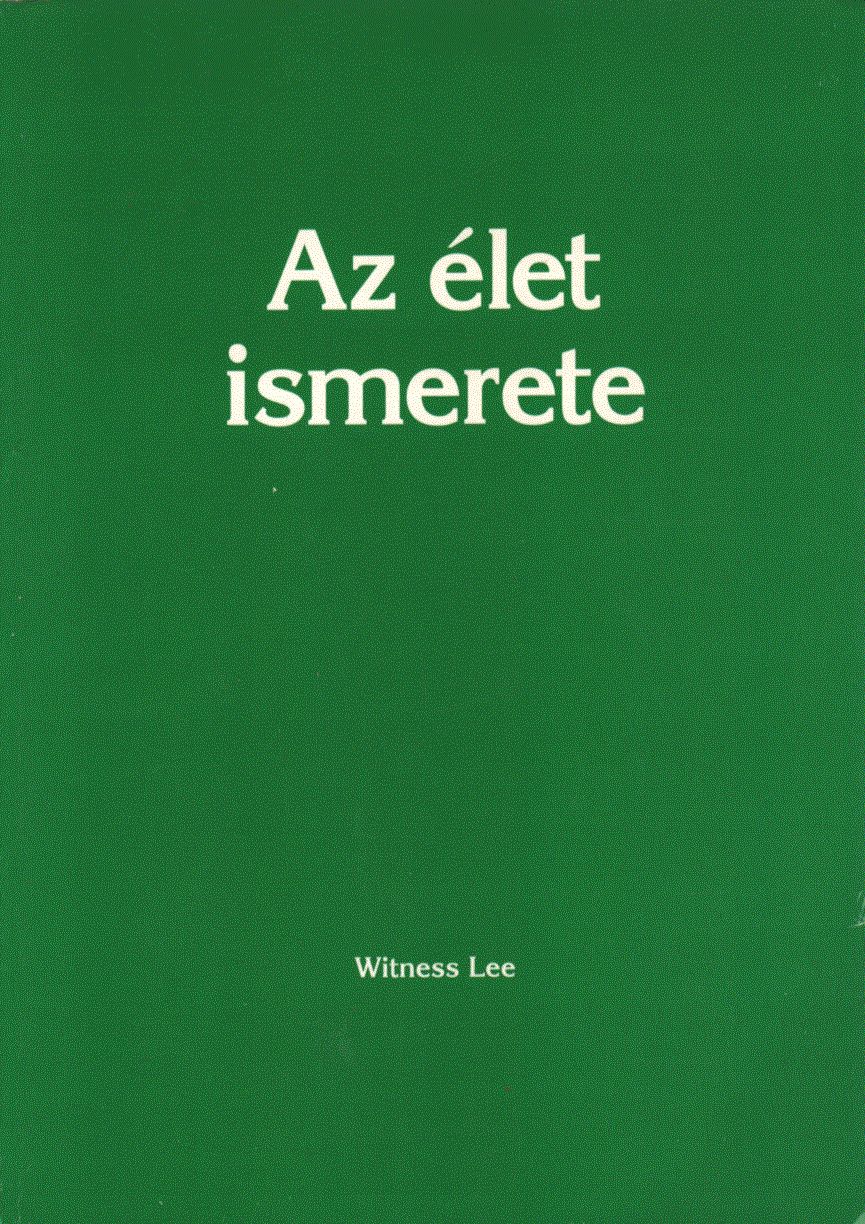 Lee, Witness - Az élet ismerete