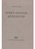 Halász Előd - Német-magyar kéziszótár