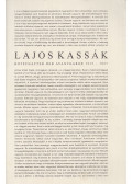 Sasvári Edit,Zólyom Franciska (szerk.),Schulcz Katalin - Lajos Kassák