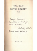 Újházy László - Kövek között (dedikált) (számozott)