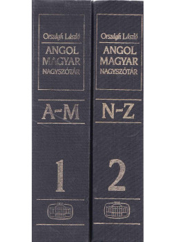 Országh László - Angol-magyar nagyszótár I-II. Országh László - Angol-magyar nagyszótár I-II., Budapest 1997 antikvár könyv