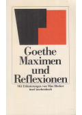 Johann Wolfgang Goethe,Max Heckers - Maximen und Reflexionen