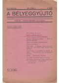 Neuhold Kornél (főszerk.) - A bélyeggyűjtő 1937. június 1.