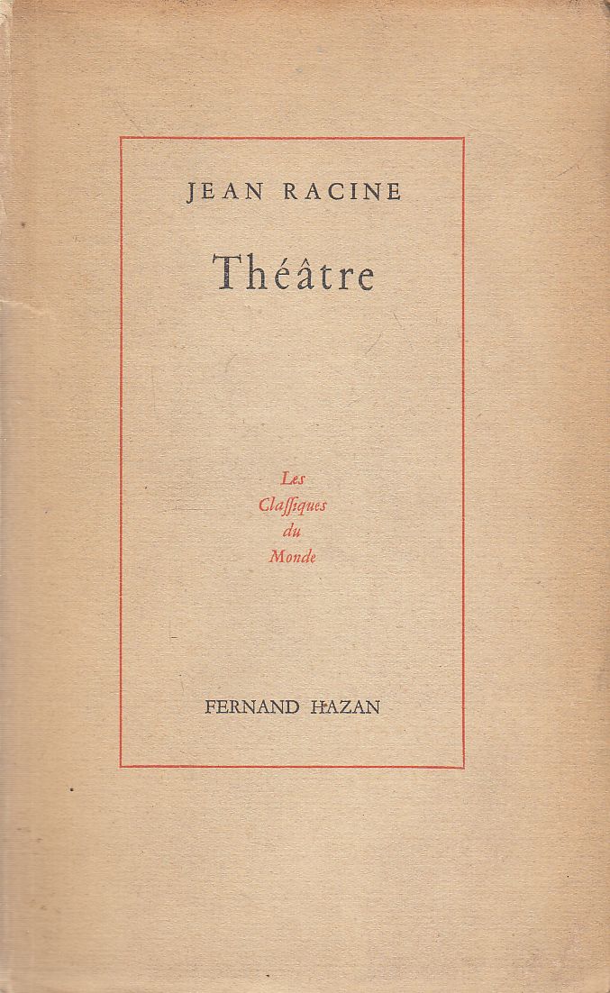Jean Racine - Théâtre Jean Racine - Théâtre, null 1947 antikvár könyv