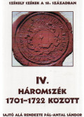 Pál-Antal Sándor - Háromszék 1701-1722 között