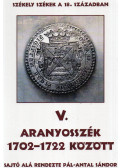 Pál-Antal Sándor - Aranyosszék 1702-1722 között