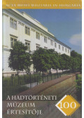 Závodi Szilvia (szerk.) - A Hadtörténeti Múzeum értesítője 100