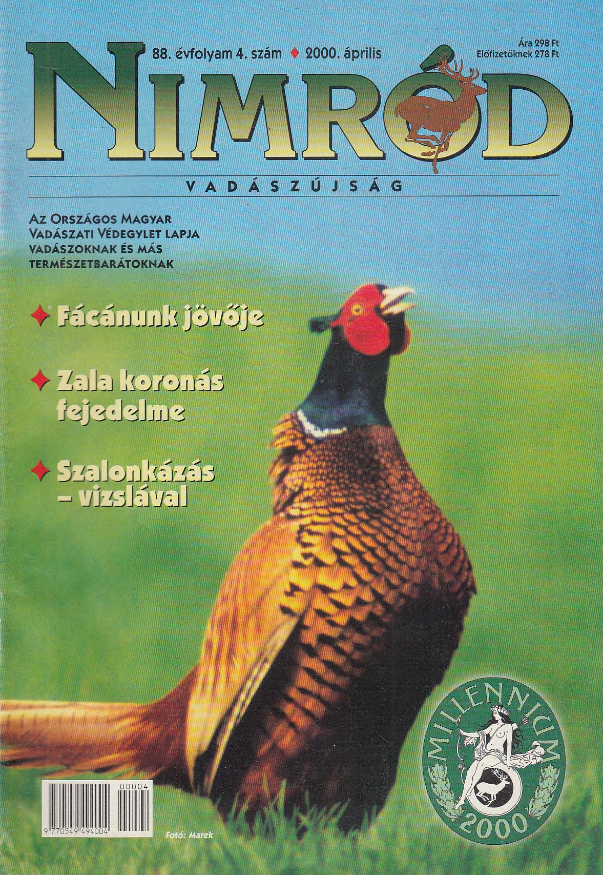 Dr. Zoltán Attila - Nimród 2000. április Dr. Zoltán Attila - Nimród 2000. április, Budapest 2000 antikvár könyv