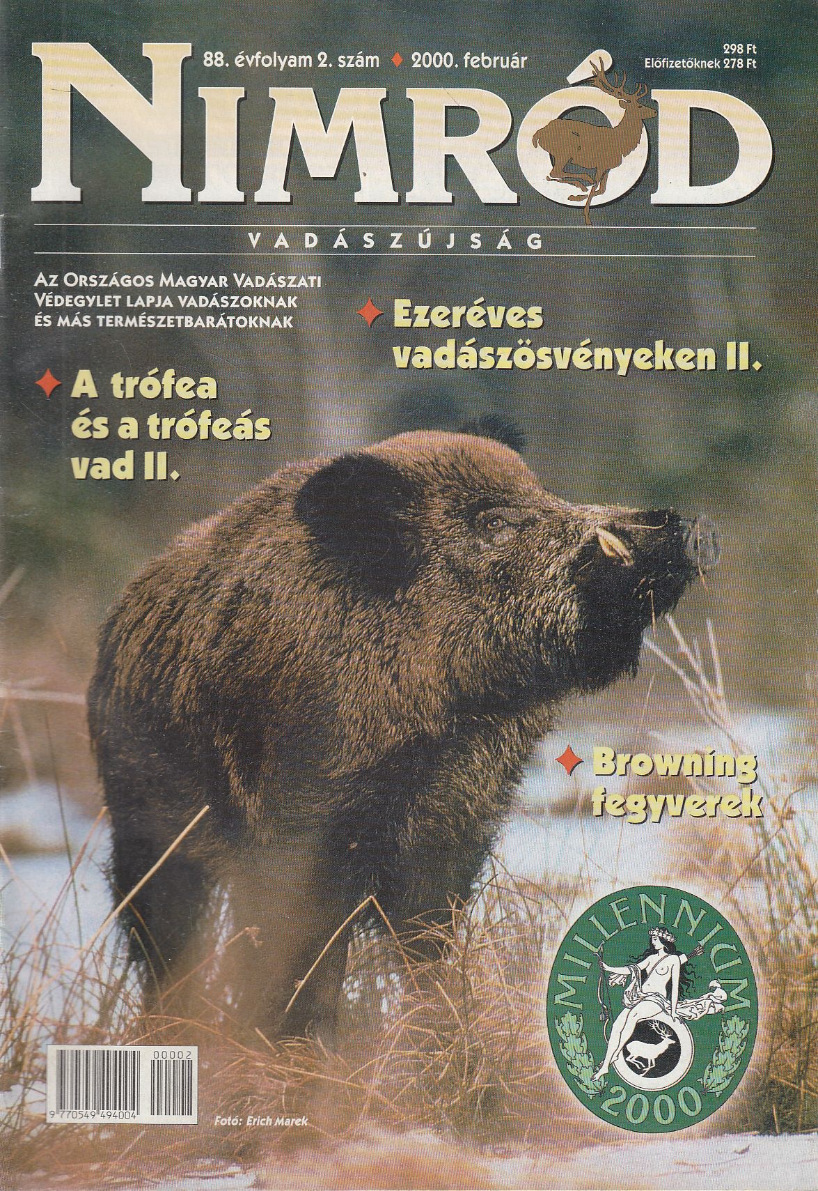 Dr. Zoltán Attila - Nimród 2000. február Dr. Zoltán Attila - Nimród 2000. február, Budapest 2000 antikvár könyv