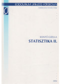 Roncsekné Kontó Gizella - Statisztika II.